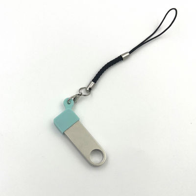 غطاء USB سيليكون محمول غير ضار مضاد للغبار أحمر أزرق أبيض اللون