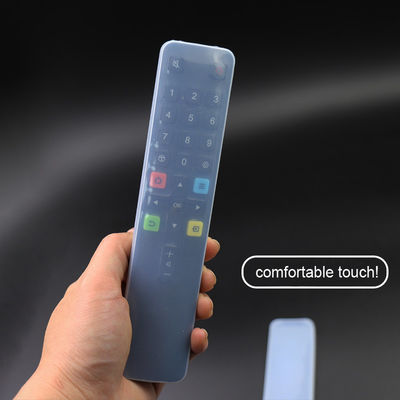 غطاء تحكم عن بعد من السيليكون الشفاف المقاوم للغبار مقاوم للماء لجهاز التحكم عن بعد TCL RC801C