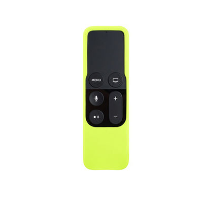 غطاء / جراب واقٍ من السيليكون المقاوم للصدمات لجهاز Apple TV وجهاز تحكم عن بعد Airtag