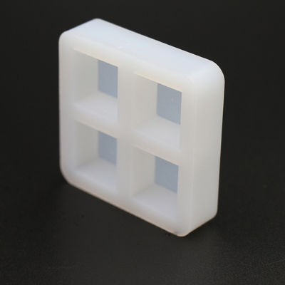 قالب قالب مربع مكعبات الثلج من السيليكون عديم الرائحة 60x60x15mm متعدد الأغراض