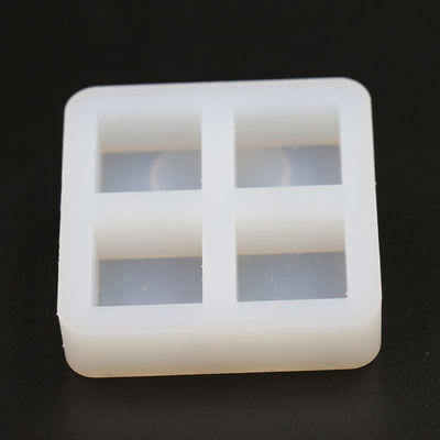 قالب قالب مربع مكعبات الثلج من السيليكون عديم الرائحة 60x60x15mm متعدد الأغراض
