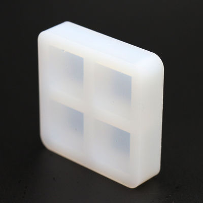 قالب قالب مربع مكعبات الثلج من السيليكون عديم الرائحة 60x60x15mm متعدد الأغراض