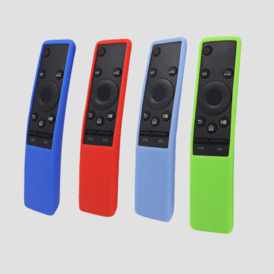 جراب حماية من السيليكون الناعم الملون المقاوم للأتربة لجهاز التحكم عن بعد من Samsung Smart TV BN59