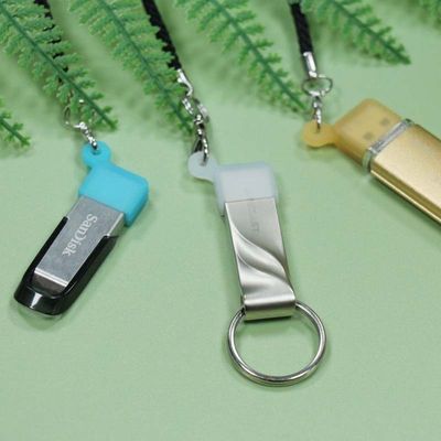 أغطية واقية من السيليكون USB غير ضارة مضادة للغبار وخفيفة الوزن