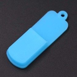 غطاء حماية قرص U مقاس 5x1.7 سم ، جراب فلاش USB متعدد الأغراض