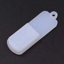 غطاء حماية قرص U مقاس 5x1.7 سم ، جراب فلاش USB متعدد الأغراض